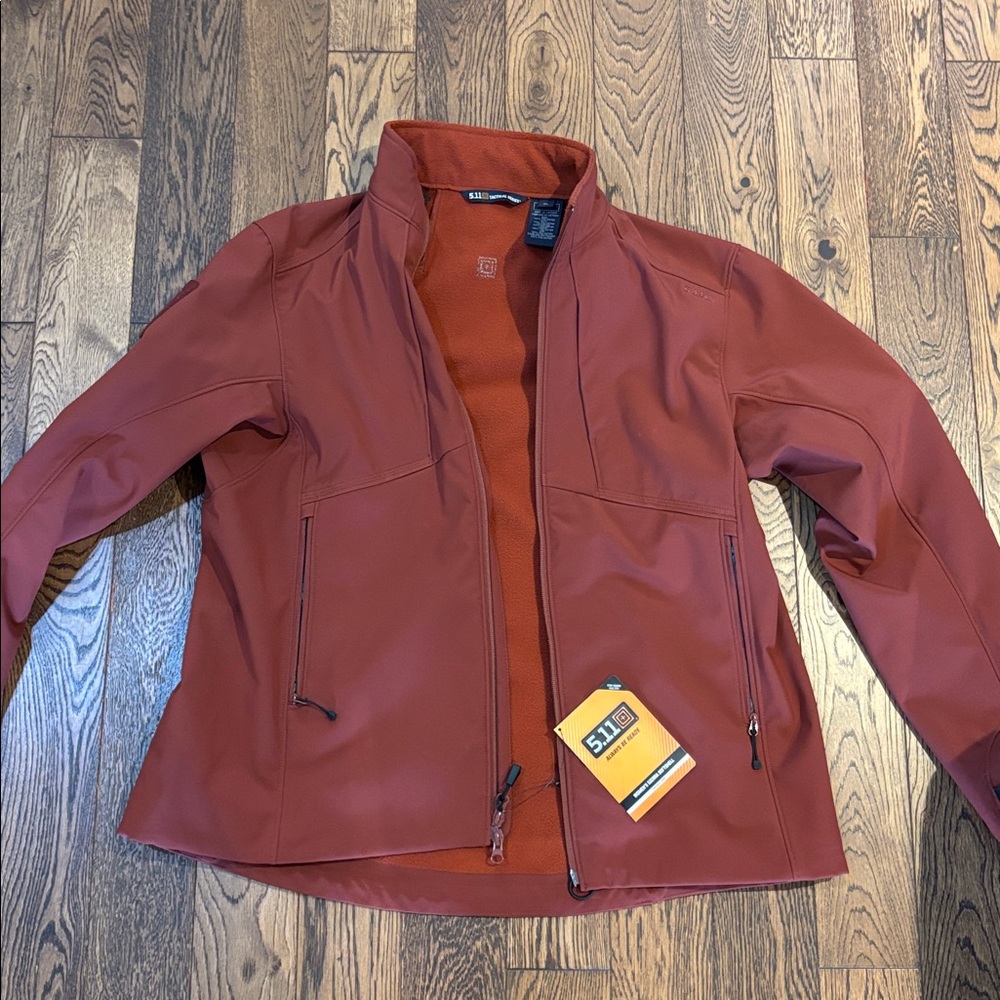 5.11 Tactical Burnt Orange Fleece Jacket